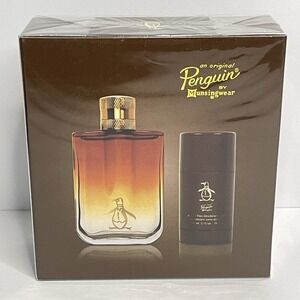 Original Penguin by Munsingwear 3.4 oz EDT Spray/Deodorant Gift Set NEW & SEALED